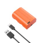 SmallRig 5407 Battery for Canon LP-E6P with USB-C (Orange) - Image 3