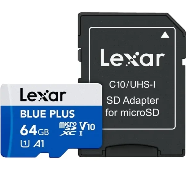Lexar microSDXC 633x UHS-I 64GB with SD Adapter