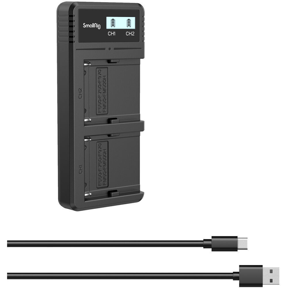 smallrig np-f970 camera battery charger -4086 smallrig-np-f970-camera-battery-charger-4086