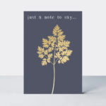 Ευχετήρια κάρτα R.E.D. – Just a Note To Say