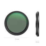 SmallRig 4581 – Magnetic filter VND 67mm ND2-ND32 (1-5 Stop) - Image 6