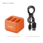 SmallRig 5921 – Triple Battery Charger for DJI Action 6 / Action 5 Pro / Osmo 360 - Image 8