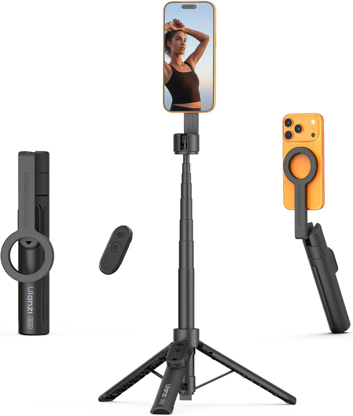 Ulanzi SK26 Magnetic Tripod Selfie Stick Ulanzi SK26 Magnetic Tripod Selfie Stick