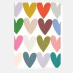 Greeting Card Caroline Gardner - Colourful Heart