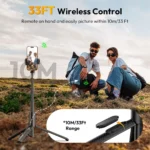 Ulanzi SK27 Extendable Phone Tripod With Clamp - Image 5