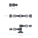 SmallRig 4194 – Rosette Arm (18cm) - Image 3