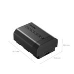 SmallRig 5297 – Battery for Sony NP-FZ100 2600mAh with USB-C - Image 3
