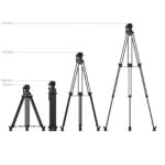 SmallRig 5580 – FSD16 FreeSpeed Heavy-Duty tripod carbon fiber - Image 3