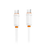 XO NB-Q302B Type-C to Type-C Cable 60W (White) - Image 2