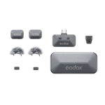 Godox ALINK-KIT2- Wireless two microphone set for cameras & smartphones - Image 9