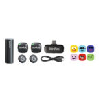 Godox C01 Kit 2 – Wireless microphone for smartphone - Image 3
