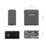 SmallRig 5729 – Battery for Sony NP-F970 with USB-C 7500mAh (up tp -40°C) - Image 4