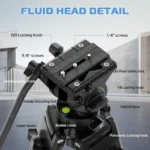 Ulanzi MT-81 Video Tripod - Image 3