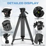 Ulanzi MT-81 Video Tripod - Image 5