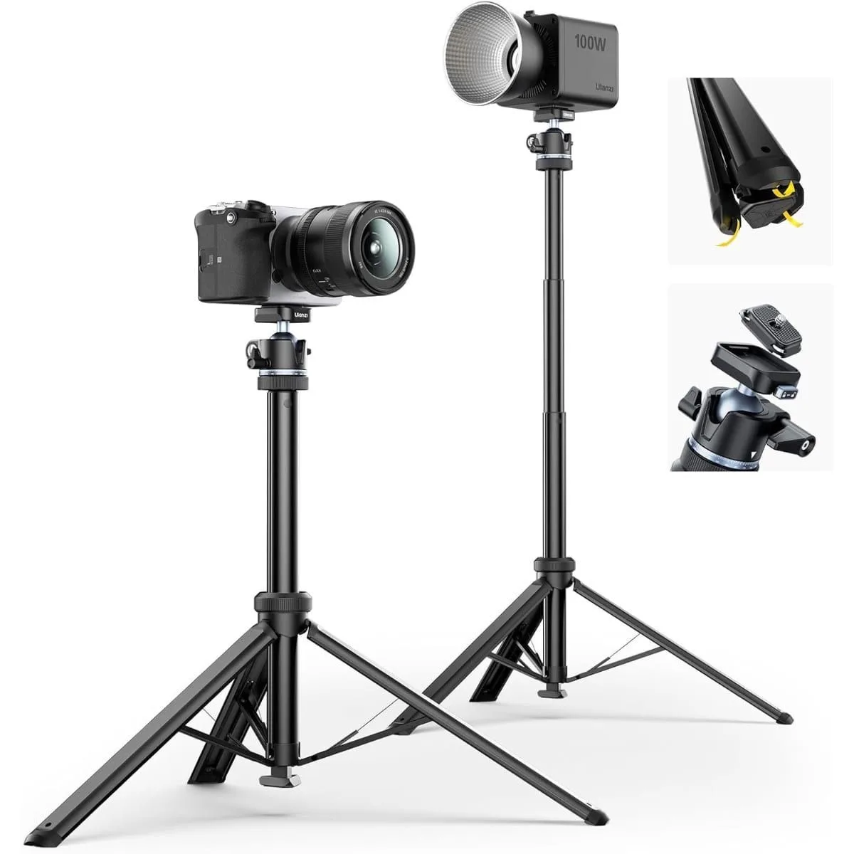 Ulanzi MT93 Auto-Open Tripod with Uka Ball Head Ulanzi MT93 Auto-Open Tripod with Uka Ball Head