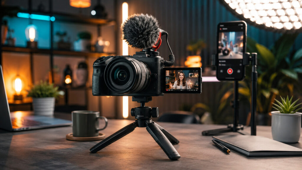 Mirrorless camera ή compact creator camera; Ανακάλυψε ποια επιλογή ταιριάζει καλύτερα σε Reels, TikTok, YouTube, vlogging και content creation το 2026.